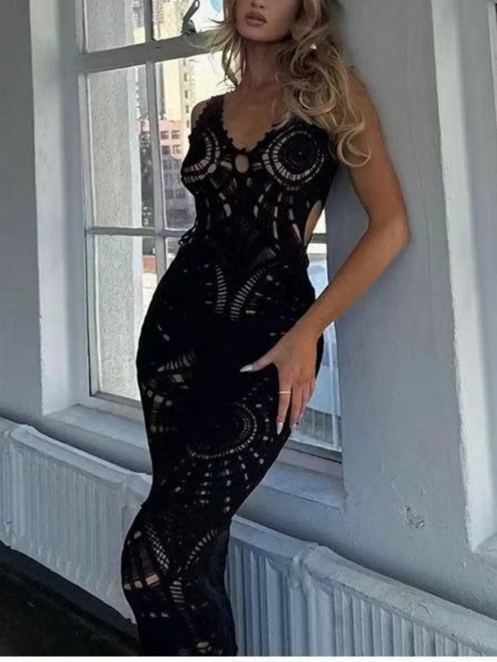 Beach Hollow Midi Dress FashFizz